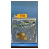 10 silver nickels 43-45