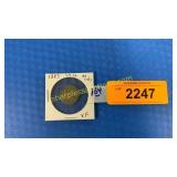 1883 lib 5 cent- no cents -XF