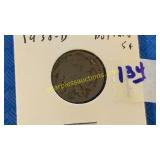 1938-D Buffalo nickel