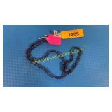 Amethyst necklace and bracelet