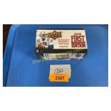 20008 first edition upper deck football cards-MIB