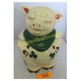 Vintage Shawnee art pottery Smiley Pig Cookie Jar