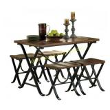 Scratch/Dent in box  Table and chairs D311-225