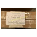 Hudson storage bench/ purple