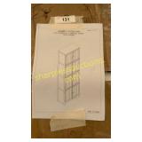 8 door wall cabinet-oak