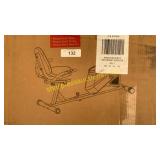 Magnetic recumbent exercise bike