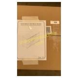 Barn door console-ivory