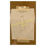 Sienna cheval mirror-white