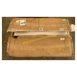 8 door wall cabinet-walnut