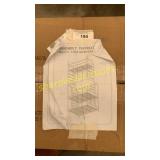 3 bar microwave stand-black