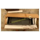 Wagon wheel console table-black