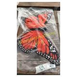 Butterfly wall/ceiling hanging-orange