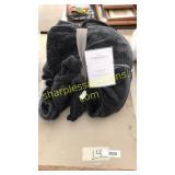 Threshold king micro plush blanket