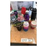 Hydroflask bottle, mug sets, water bottles