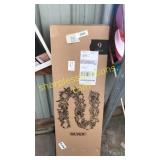 Pre lit decorated garland - 9ft