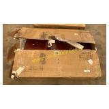 8 door wall cabinet-walnut