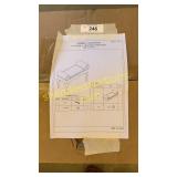 Upholstered storage bench-burgundy