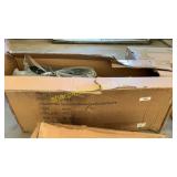 Nailhead dining chair-chocolate