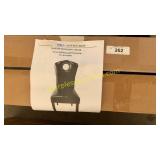 Nailhead dining chair-chocolate