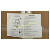 Fountain table/carton A-brown