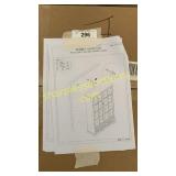 Saunders cabinet/carton B-black