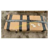 Corner curio cabinet/carton b-cherry