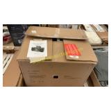 Stereo 3 CD turntable w/ radio & double cassette