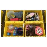 Household items (QTY X 4) totes not included