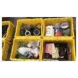 Household items (QTY X 4) totes not included