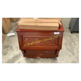 Drop front secretary