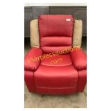 Red recliner
