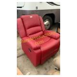 Red recliner