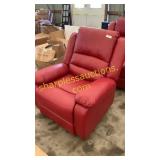 Red recliner