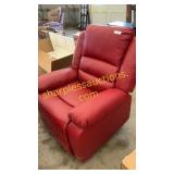 Red recliner