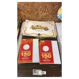 Collection car placemats, paper