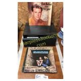 Records, VHS tapes and organizer