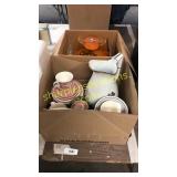 Large pitcher, dish set, popcorn maker