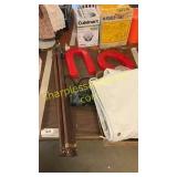 Tarps, Konica camera, tripod