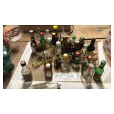 Mini liquor bottles