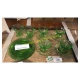 Hocking block optic Depression dish set