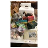 Corona glass set, art book, bowls, figurines