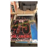 Framed basketball posters