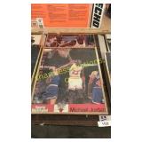 Framed basketball posters