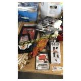 Signed sports photos, baseball gloves and items