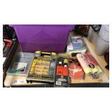 Fastener set/organizers, painting&plumbing items