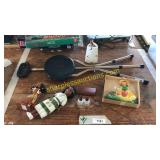 Stool, Native American figures