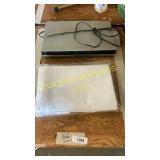 Magnavox Digital Synthesized Tuner, curtains