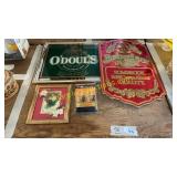 Beer signs, picture, surveillance headset