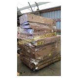 Pallet headboard, foot board