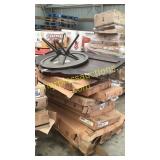 Pallet headboard, foot board